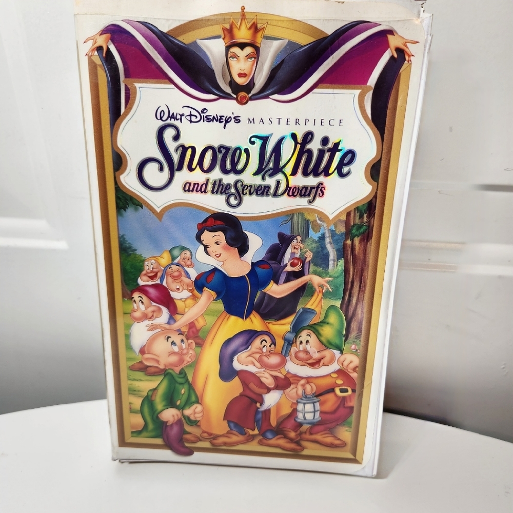 Disney Snow White & the Seven Dwarfs Masterpiece Collection VHS